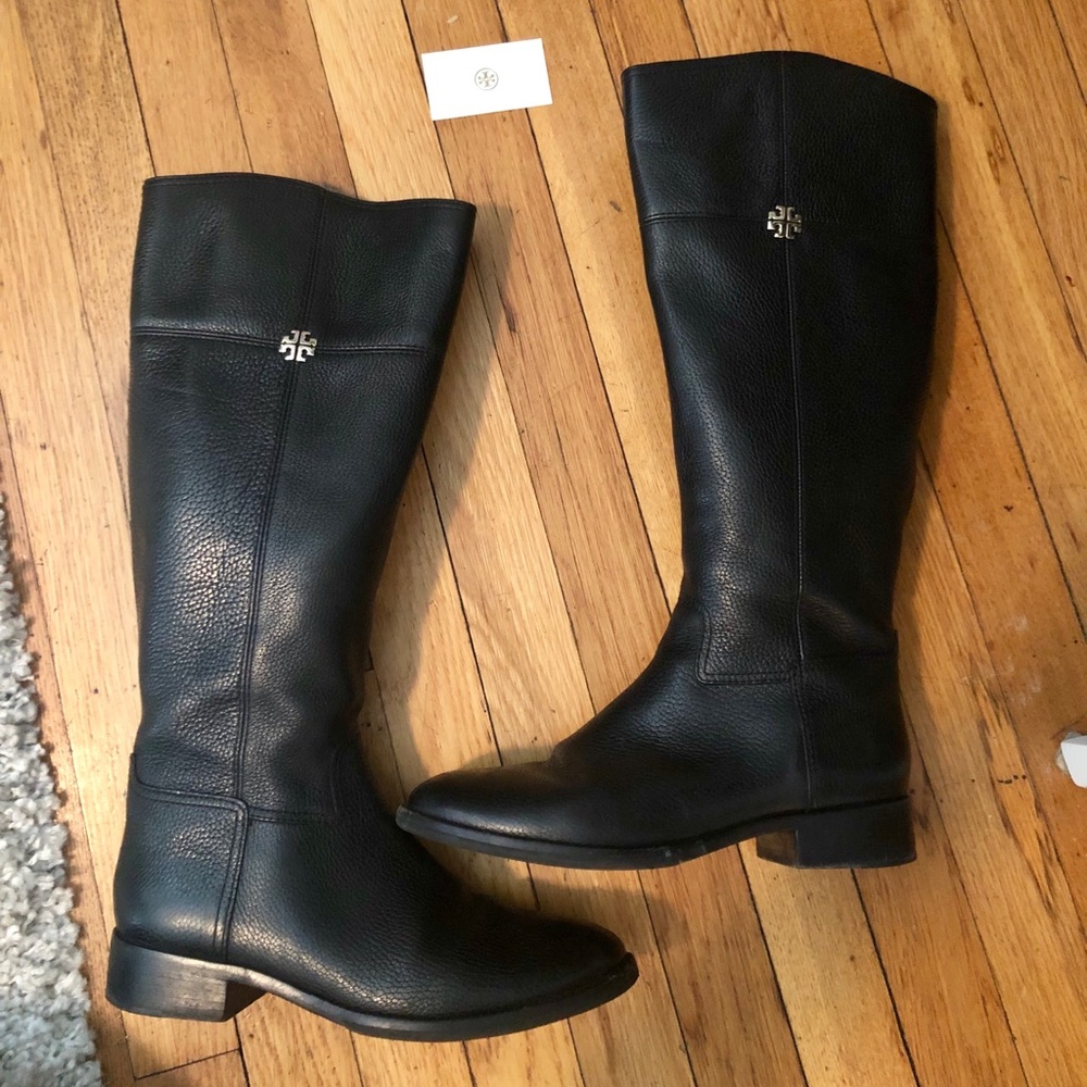 Tory Burch Jolie Leather Boots